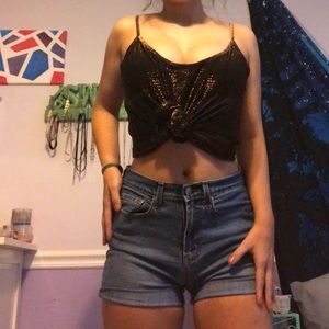 GOLD & GLITTER TOP✨✨